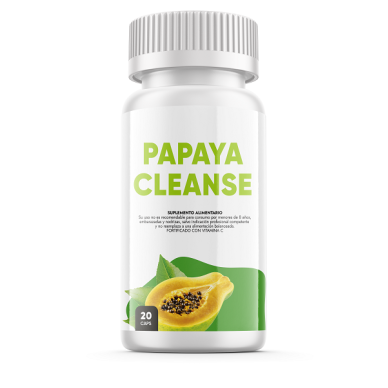 Papaya Cleanse - cápsulas parasitarias